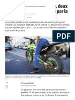Rodéos _ à Mantes-la-Jolie, deux jeunes à motocross pistés par la police… en hélicoptère - Le Parisien