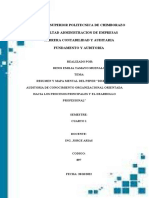 RESUMEN Y MAPA MENTAL Del Paper. Diseño de Una Auditoría Del Conocimiento Organizacional