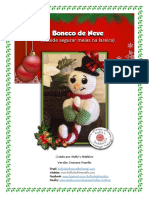 Boneco de Neve Carinhoso