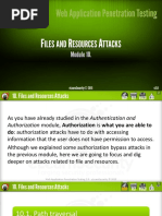 File and Resource Attacks