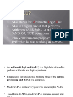 ALU & Encoder & Decoder