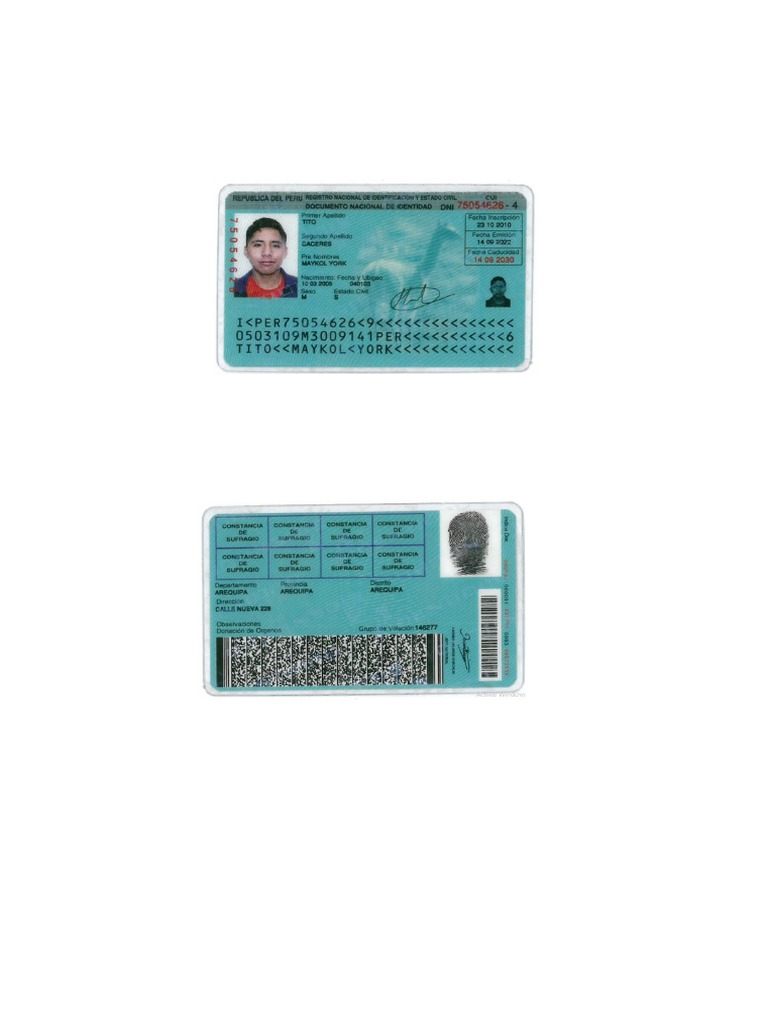 Dni. - Scaneo | PDF