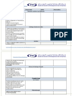 Programme Prérequis Planification