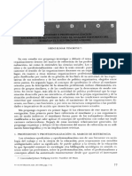 Art. Sf. PROFESIONES Y PROFESIONALIZACION UN MARCO DE REFERENCIA PARA EL ANALISIS HISTORICO DEL ENSEÑANTE Y SUS ORGANIZACIONES