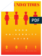 Sunday Times Good University Guide 2021