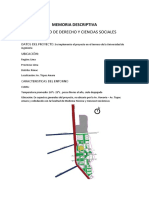 Memoria Descriptiva - Final