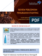 Review Percepatan Penurunan Stunting