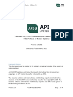 APIU CARMT Syllabus Version 1.0 - Confidential For Review Committee
