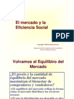 El Mercado y La Eficiencia Social