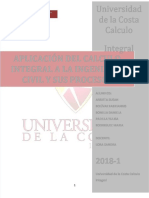 Aplicacion Del Calculo Integral A La Ingenieria Civil