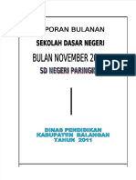 Dokumen - Tips Laporan Bulanan SD 2011
