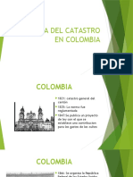 Historia Del Catastro en Colombia