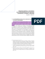 Aspectos Teóricos y Normativos de La Justiciabilidad de Los Derechos Económicos, Sociales y Culturales