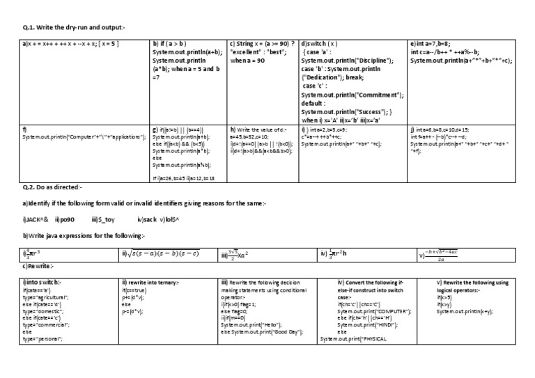9 Worksheet | PDF | Computer Programming | Software Engineering