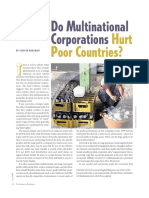 Do Multinational Corporations Hurt Poor Countries?