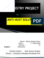 Anti - Rust Solution
