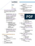 Perioperative Nursing