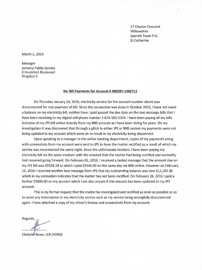 JPS Letter PDF