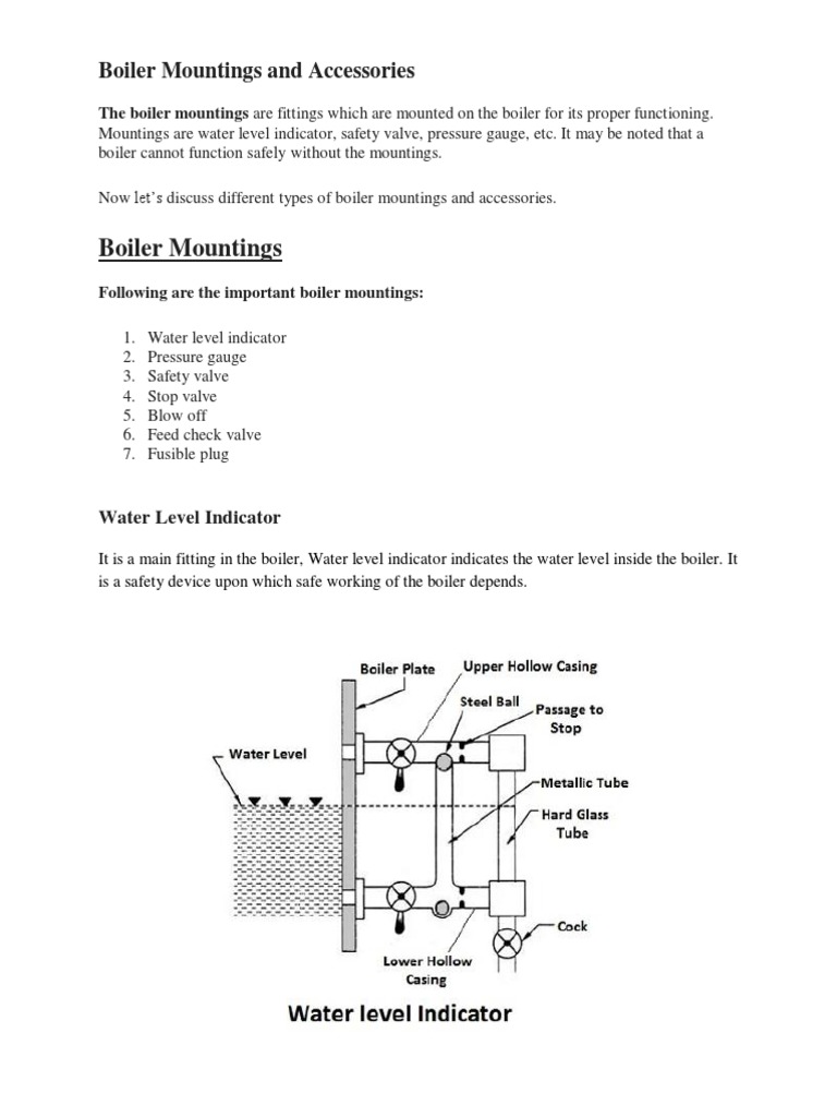 Boiler Mountings and Accessories PDF Boiler Valve