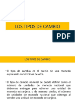 Tipos de Cambio