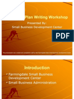 Sample Business Plan Presentation