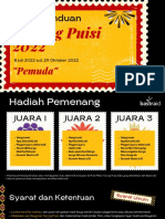 Buku Panduan Tarung Puisi 2022