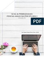 Ulin SOAL & PEMBAHASAN PENDALAMAN MATERI IPS SESI 2