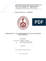 Grupo9 - Operacion y Mantenimiento de Centrales Electricas