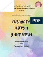 Ensayo Asepsia y Antisepsia