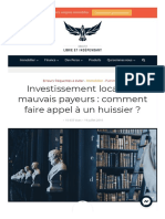 Investissement Locatif Et Mauvais Payeurs - Objectif Libre Et Indépendant
