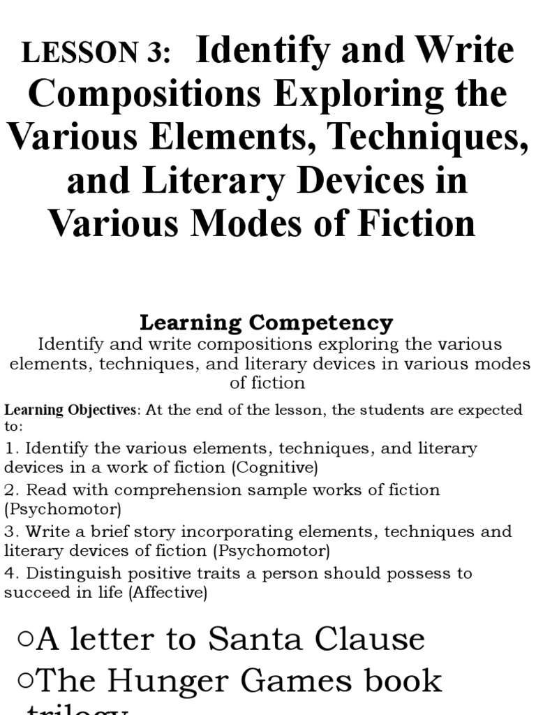 Lesson 3 | PDF | Narration