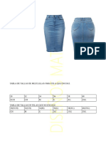 Instrucciones para Hacer Falda de Mezclilla