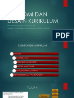 Desain Kurikulum