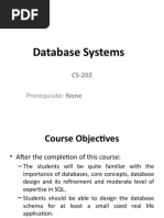 Database Systems (Introduction)