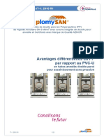 Canalisons le futur. Avantages différentielles du PP par rapport au PVC-U en tubes annelés double paroi pour assainissement sans pression - PDF Free Download