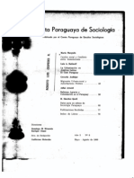 Quell. Datos para Una Bibliografia Sociologica Del Paraguay