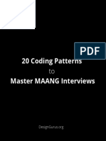 20 Coding Patterns To Master MAANG Interviews-26