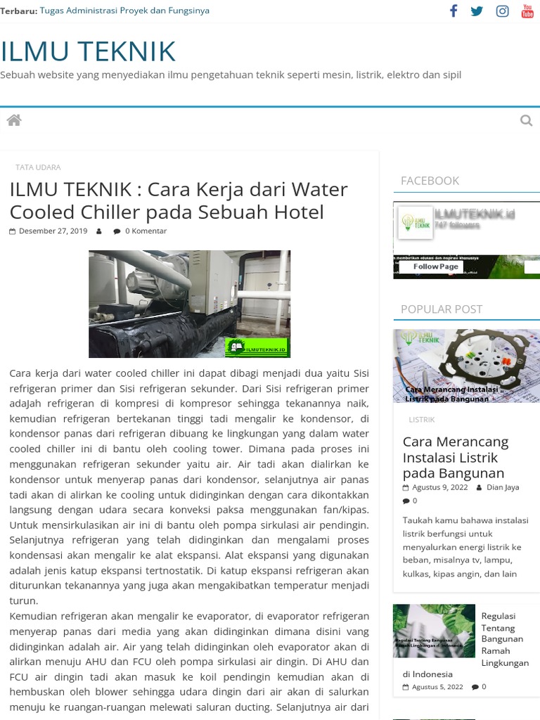 Water Cooled Chiller Pdf