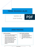 TRJ 05 Jarak Pandang