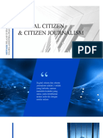 Digital Citizen & Citizen Journalism