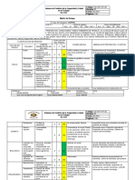 Matriz de Riesgo CAPITAN