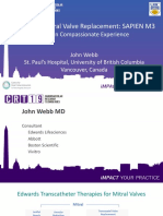 Transseptal Mitral Valve Replacement: SAPIEN M3: Canadian Compassionate Experience