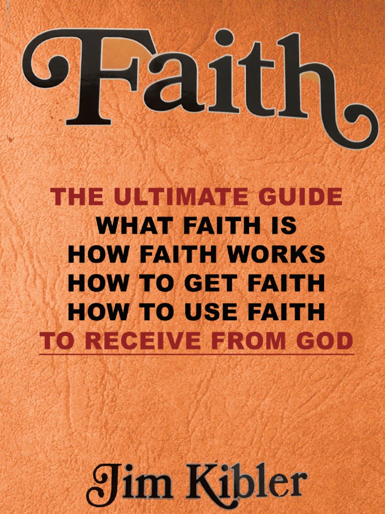 Faith The Book Pdf Faith Jesus