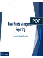 Funds Management Reporting Course