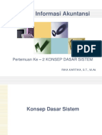 PERTEMUAN KE-2 Konsep Dasar Sistem