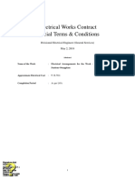 OTP ElectricalTenderTermsConditions