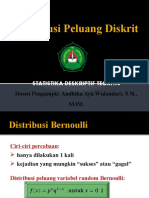 Distribusi Peluang Diskrit