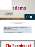 Oedema Presentation