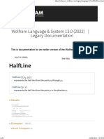 HalfLine-Wolfram Language Documentation