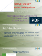 Manusia Dalam Pandangan Islam